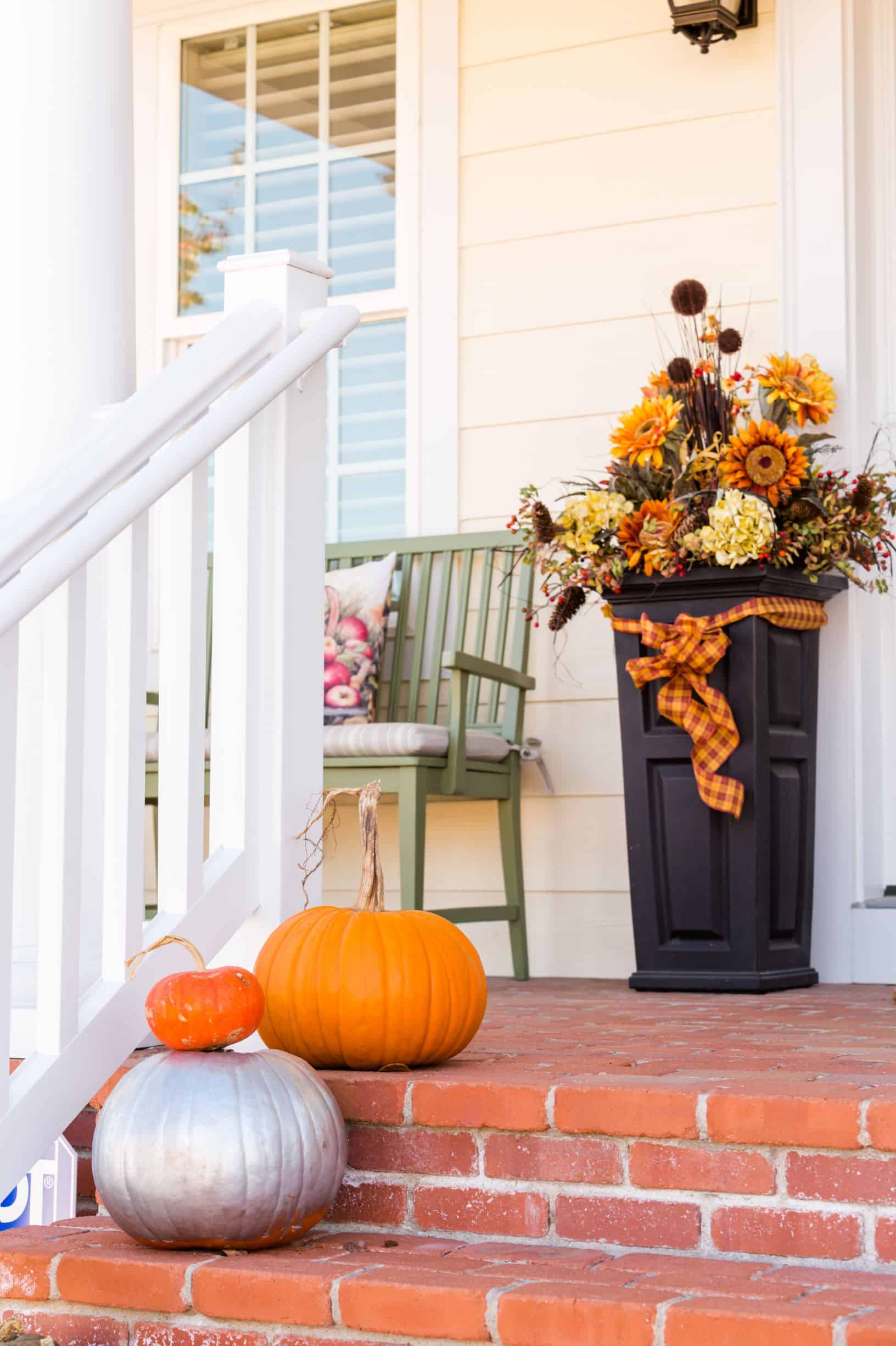 Design a Fall-Inspired Front Porch | Blossom Flower Shops